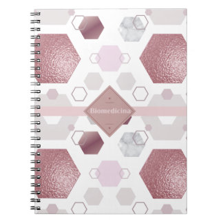 Espiral Caderno Biomedicina Luxury
