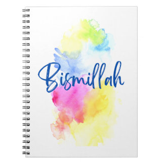 Espiral Caderno - Bismillah - Colorido