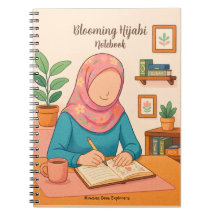 Caderno Blooming Hijabi