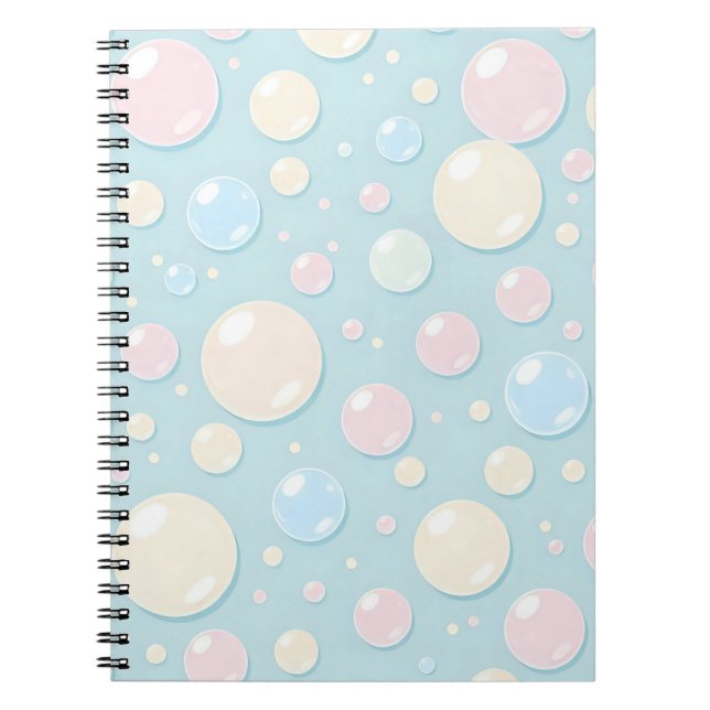 Espiral Caderno Bolhas  (Frente)