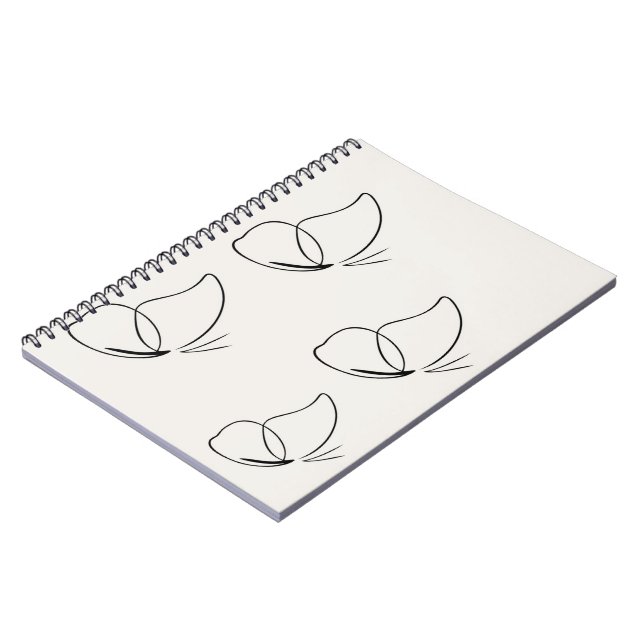Espiral Caderno Borboleta (Left Side)