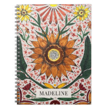 Caderno Botânico Personalizado