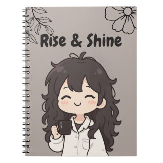 Espiral Caderno Brown Rise & Shine