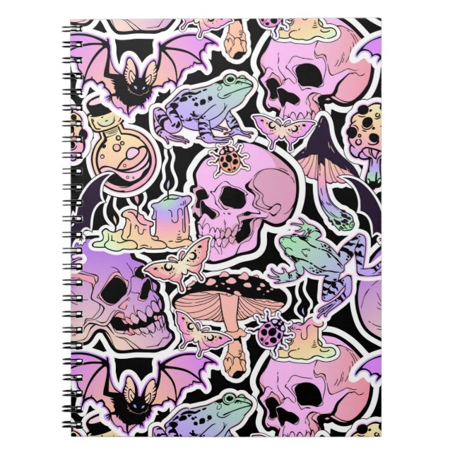 Espiral Caderno "Bruxaria" (Frente)