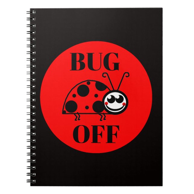 Espiral Caderno Bug Off (Frente)