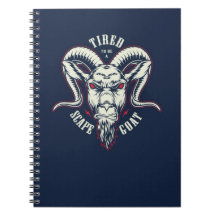 Caderno Cabra Fofa Animal de Estimação Crianças Ga