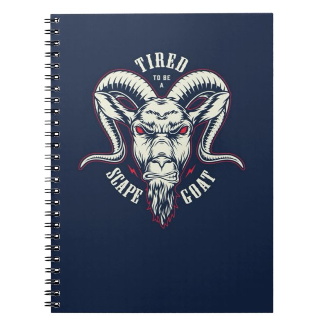 Espiral Caderno Cabra Fofa Animal de Estimação Crianças Ga (Frente)