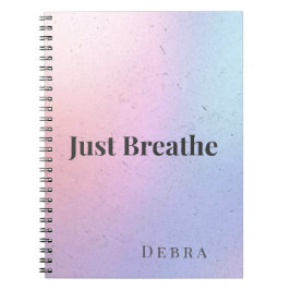 Espiral Caderno Calmo Respira Apenas