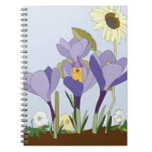 Caderno Casa de Fada Crocus