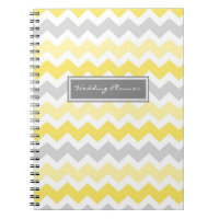 Caderno cinzento das vigas do amarelo do