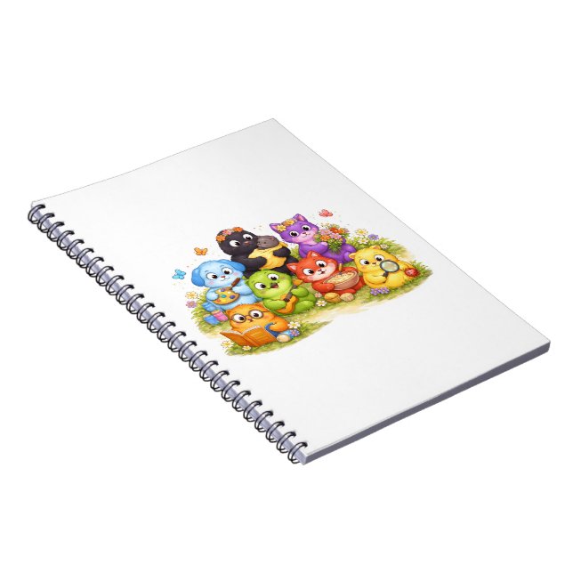 Espiral Caderno clássico (Lado Direito)