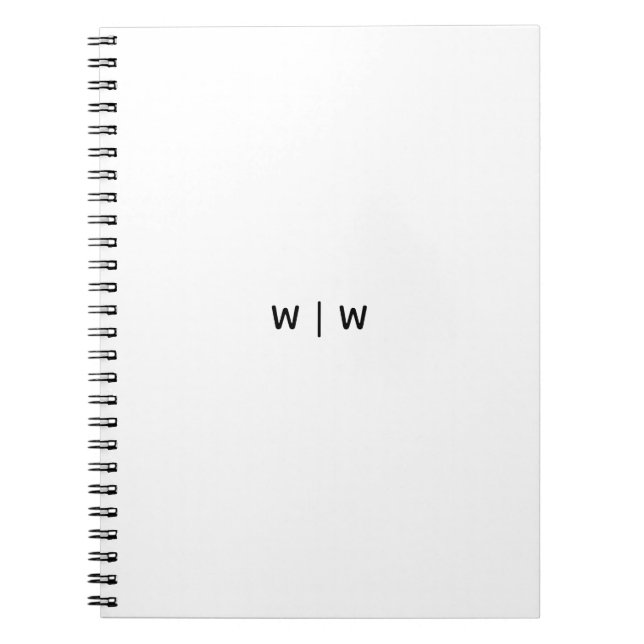 Espiral Caderno Clássico 16,5 x 22,2 cm (Frente)