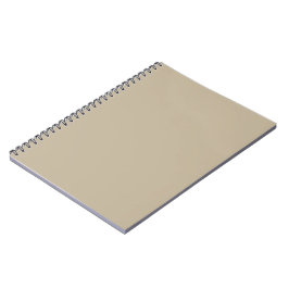 Espiral Caderno Clássico | Bege Minimalista | Presente Pre