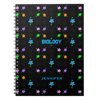 Espiral Caderno Clássico Blackout Daisy