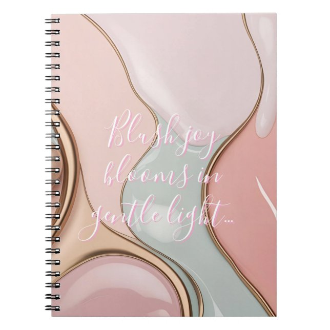 Espiral Caderno clássico com gráfico elegante (Frente)
