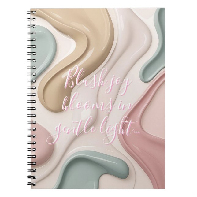 Espiral Caderno clássico em gráfico elegante (Frente)