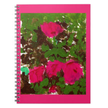 Caderno Clássico Leito de Rosas