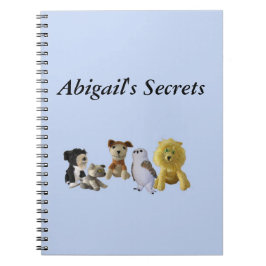 Espiral Caderno - Coleção de Animais de Brinquedo