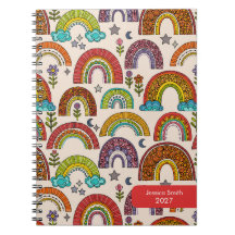 Caderno Colorido do Arco-íris