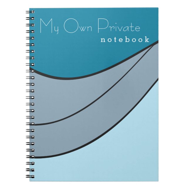 Espiral Caderno colorido personalizado (Frente)