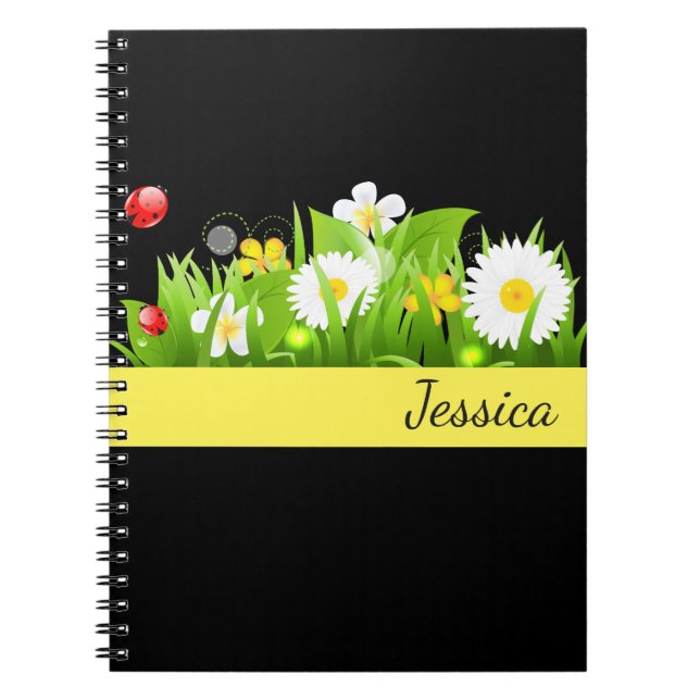 Espiral Caderno conhecido feito sob encomenda (Frente)