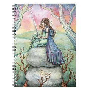 Espiral Caderno Contemplando Guinivere