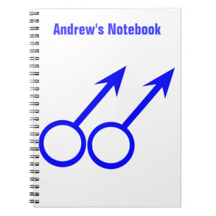 Espiral Caderno customizável dos amantes alegres
