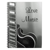 Caderno customizável NOVO da música do amor