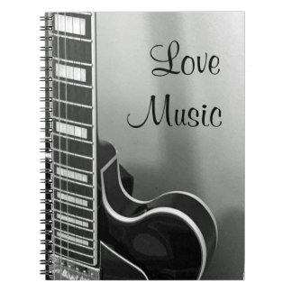 Espiral Caderno customizável NOVO da música do amor