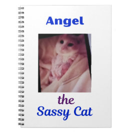 Espiral Caderno da Anja a Gata Atrevida