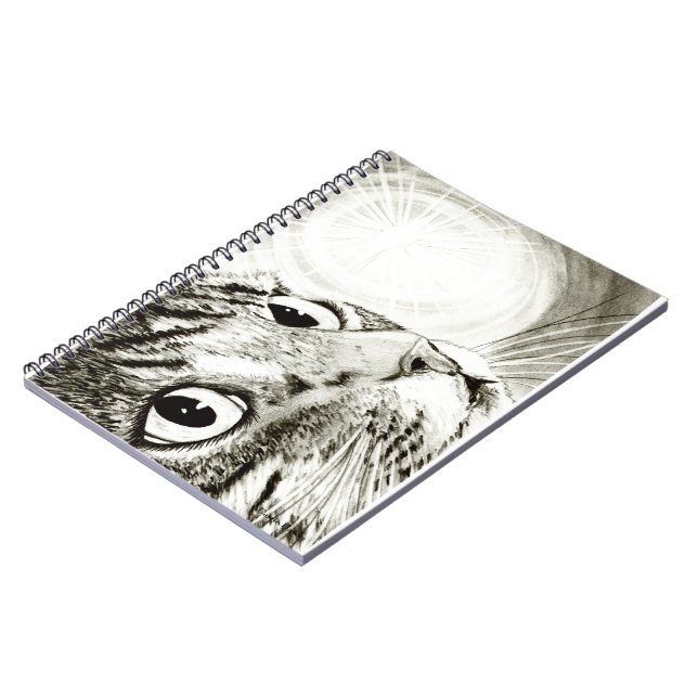 Espiral Caderno da arte do desenho da luz feericamente de (Left Side)