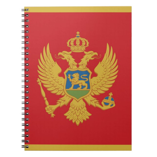Espiral Caderno da Bandeira de Chipre (Frente)