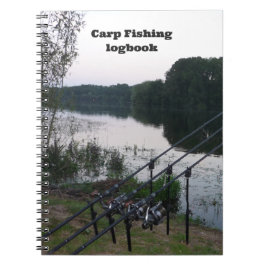 Espiral Caderno da captura & das condições de pesca da