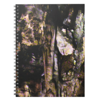 Espiral Caderno da Caverna de Cristal Deva