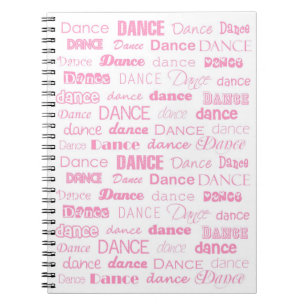Espiral Caderno da dança