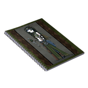 Espiral Caderno da fada do Aviatrix de Steampunk da