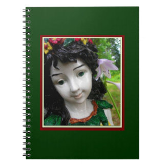 Espiral Caderno da Fada do Jardim