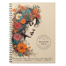 Caderno da Floral Hair Beauty Salon – Negócios