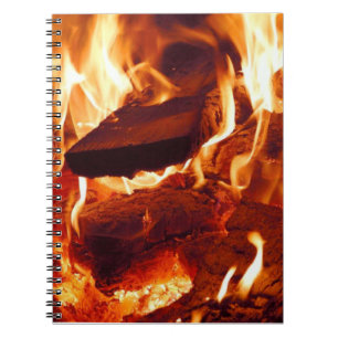 Espiral Caderno da fogueira