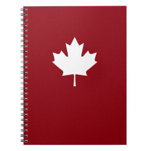Espiral Caderno da folha de bordo de Canadá