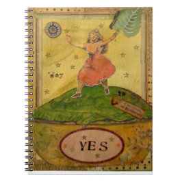 Espiral Caderno da gratitude que conta bênçãos