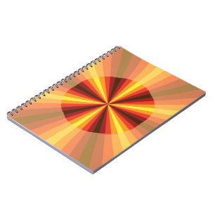 Espiral Caderno da ilusão da queda