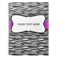 Caderno da listra da zebra