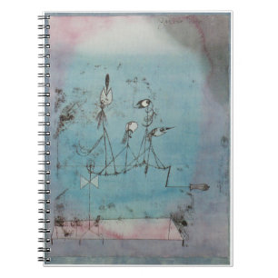 Espiral Caderno da máquina de Paul Klee Twittering