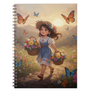 Espiral Caderno da Menina Caprichosa