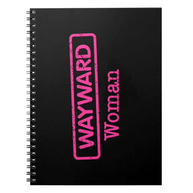 Espiral Caderno da Mulher Desencaminhada (Frente)