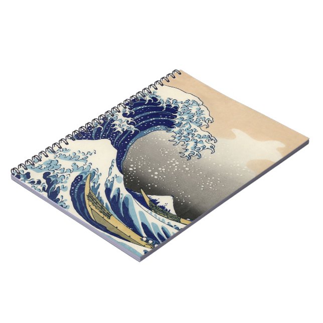 Espiral Caderno da onda do japonês (Left Side)