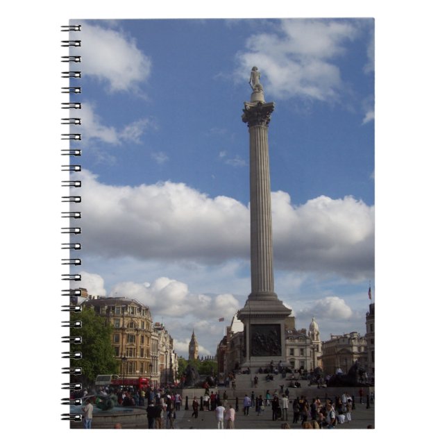 Espiral Caderno da Praça Trafalgar (Frente)