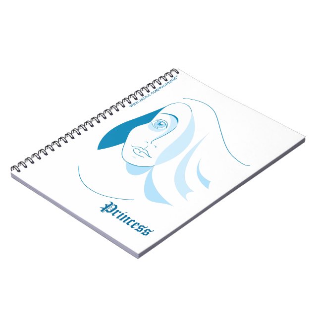 Espiral Caderno da Princesa (Left Side)