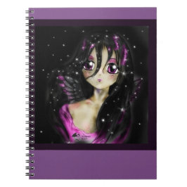 Espiral Caderno da princesa Anjo Manga Menina Mágica do